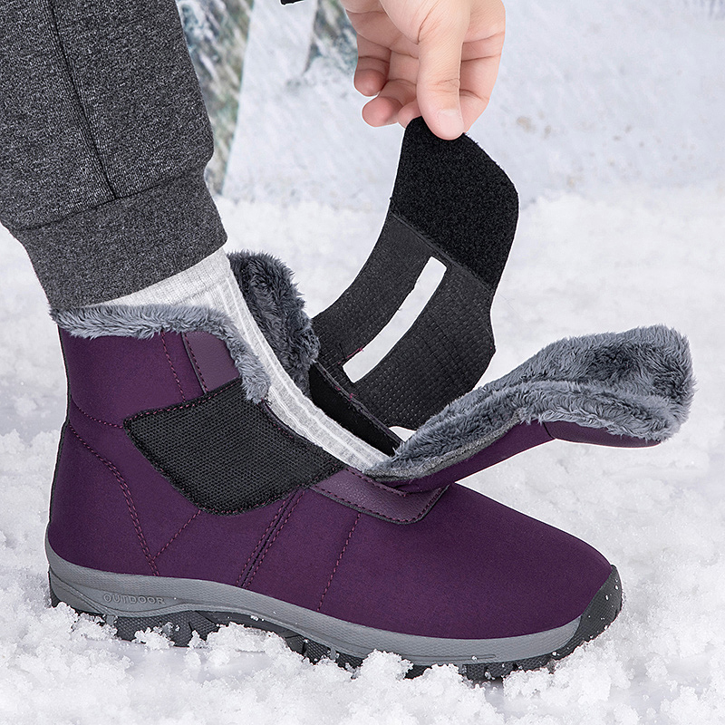 Circle Hook Set - Winter Women's Fur Lined Ankle Snow