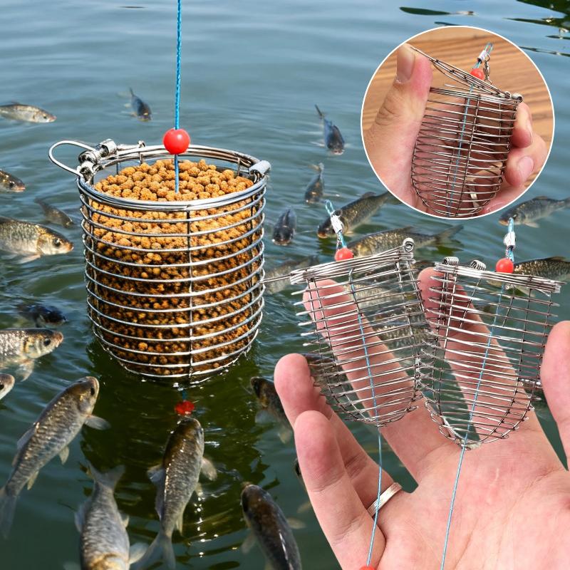 4.5cm Wire Fishing Lure Cage S - огляд і ціна Best Equipment For Fishing