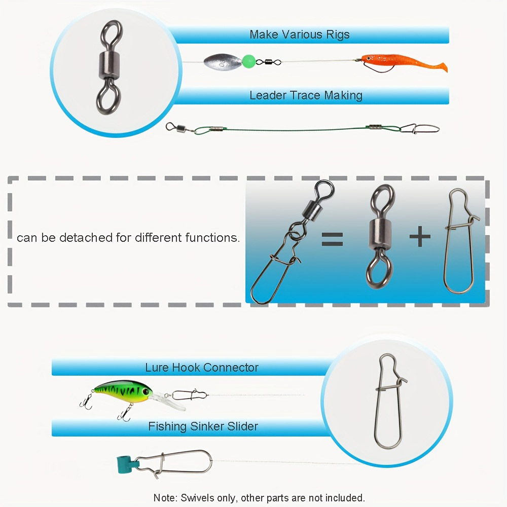 95/210 PCS Set Fishing Connect - огляд і ціна Fishing Equipment Basics