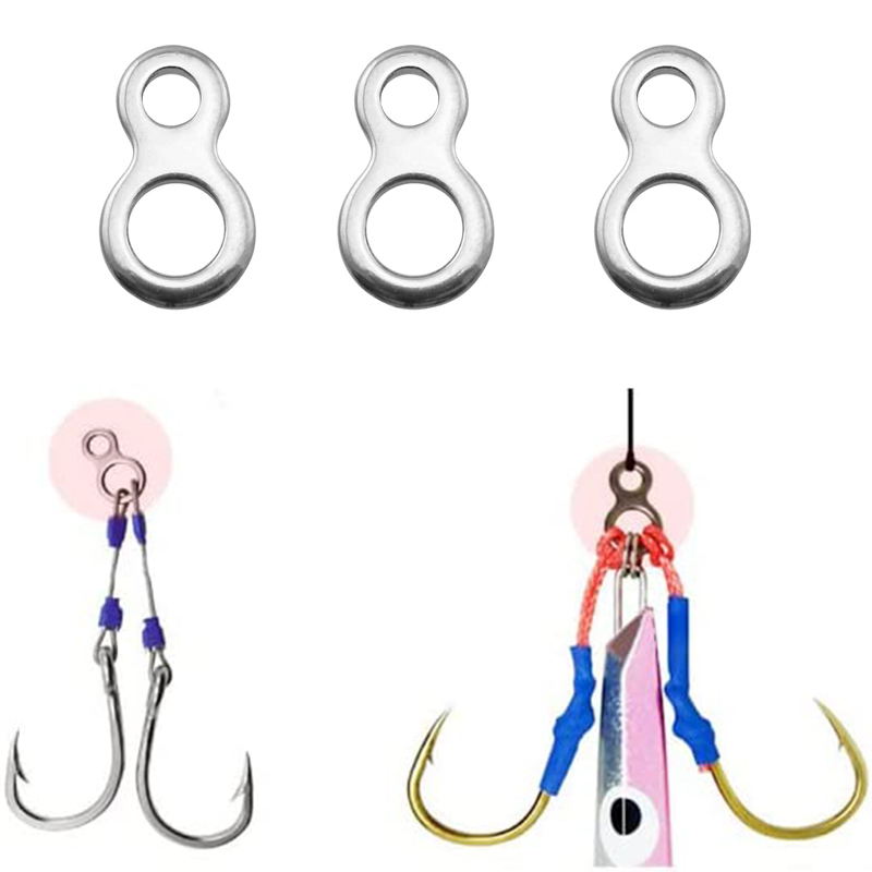 10-50Pcs Stainless Steel Fishi - огляд і ціна Fishing Equipment On Sale