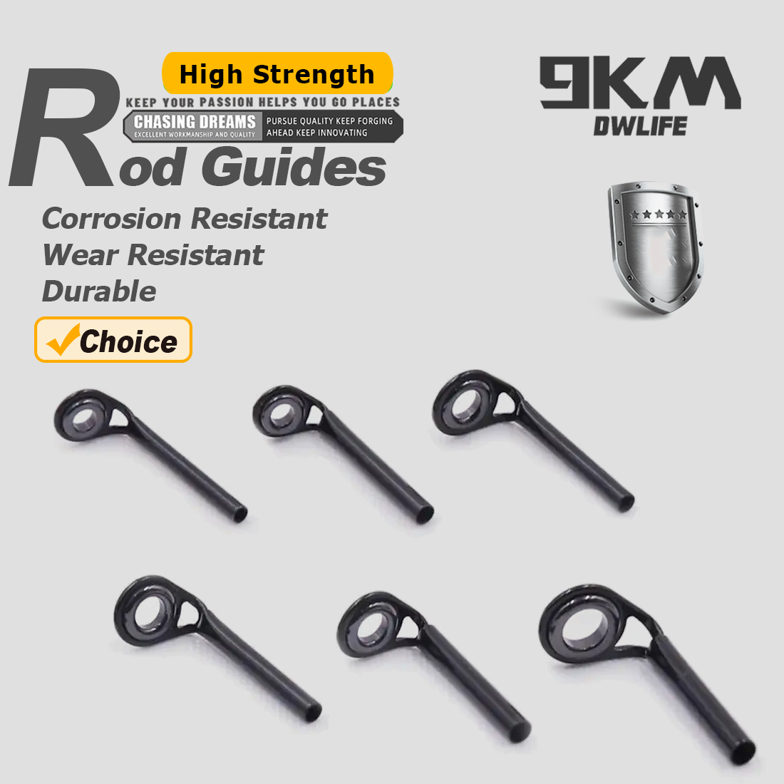 Fishing Rod Guides 5~10pcs MKT - огляд і ціна Fishing Equipment Guide