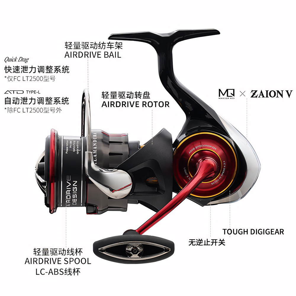 2026 DAIWA NEW SALAMANDURA LT  - огляд і ціна Kastking Reel Zephyr