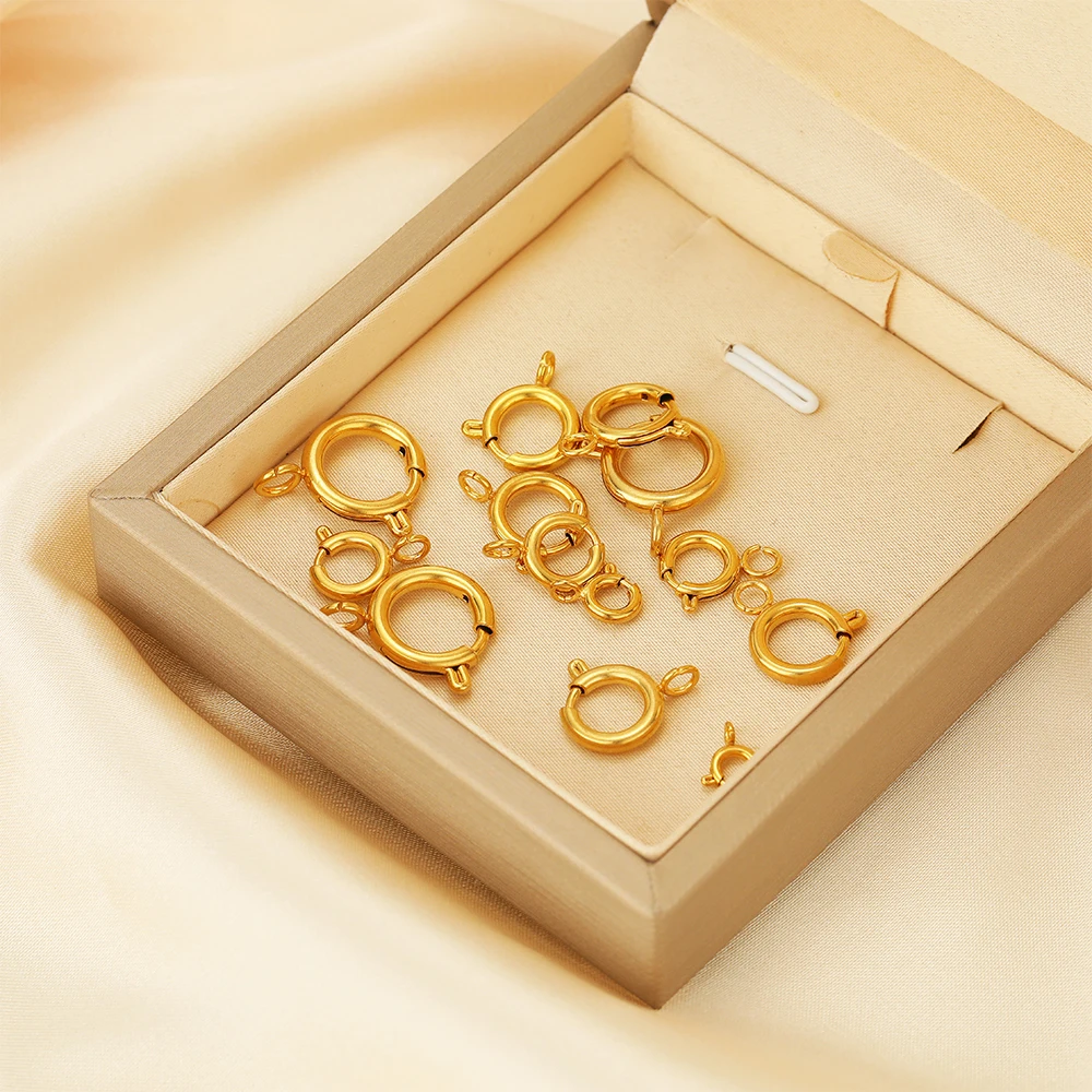10pcs Stainless Steel Spring R - огляд і ціна Circle Hook Set