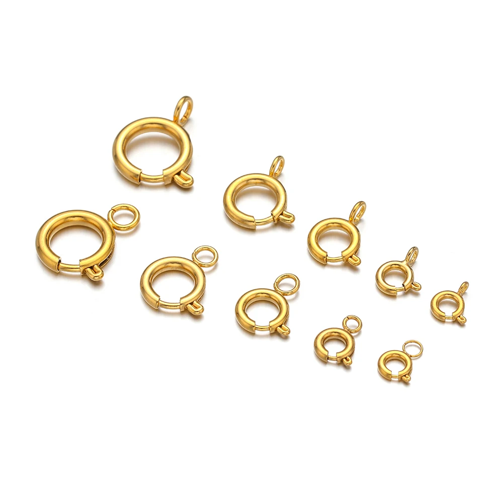 10pcs Stainless Steel Spring R - огляд і ціна Circle Hook Set