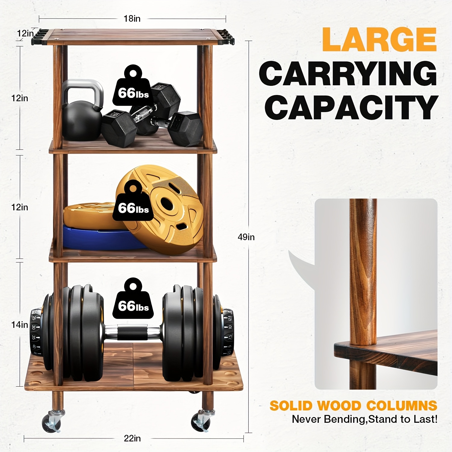 10 Rod Capacity Wooden Fishing - огляд і ціна Fishing Equipment Holder