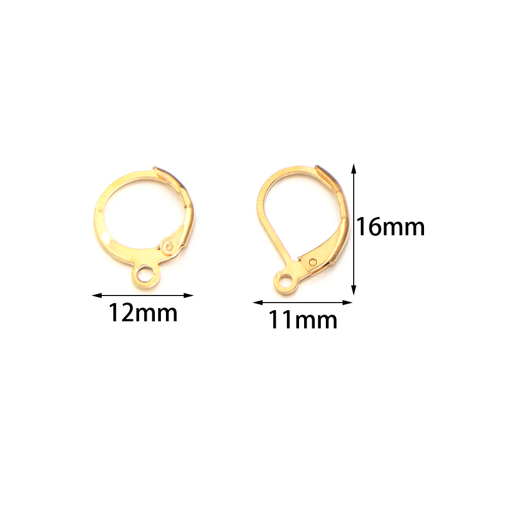 20pcs/lot Stainless Steel Ear  - огляд і ціна Circle Hook Set