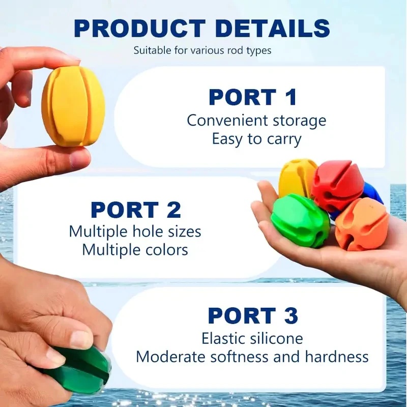 6/12/18Pcs Rod Protection Cove - огляд і ціна Fishing Equipment Holder