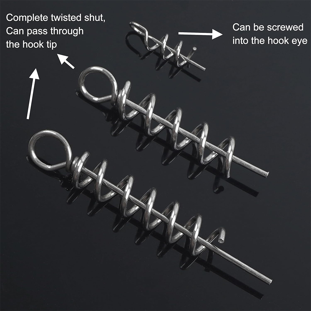 50Pcs Spring Twist Lock Fishin - огляд і ціна Fishing Equipment Basics