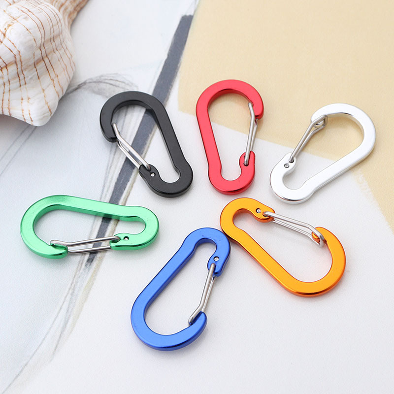 6pcs Carabiner Keychain Key Ch - огляд і ціна Fishing Equipment Basics