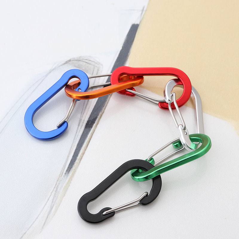 6pcs Carabiner Keychain Key Ch - огляд і ціна Fishing Equipment Basics