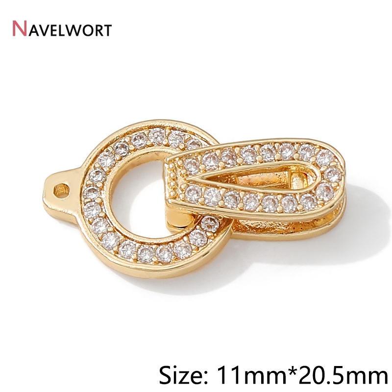 1/2/3Pcs 14K Gold Plated Round - огляд і ціна Circle Hook Set