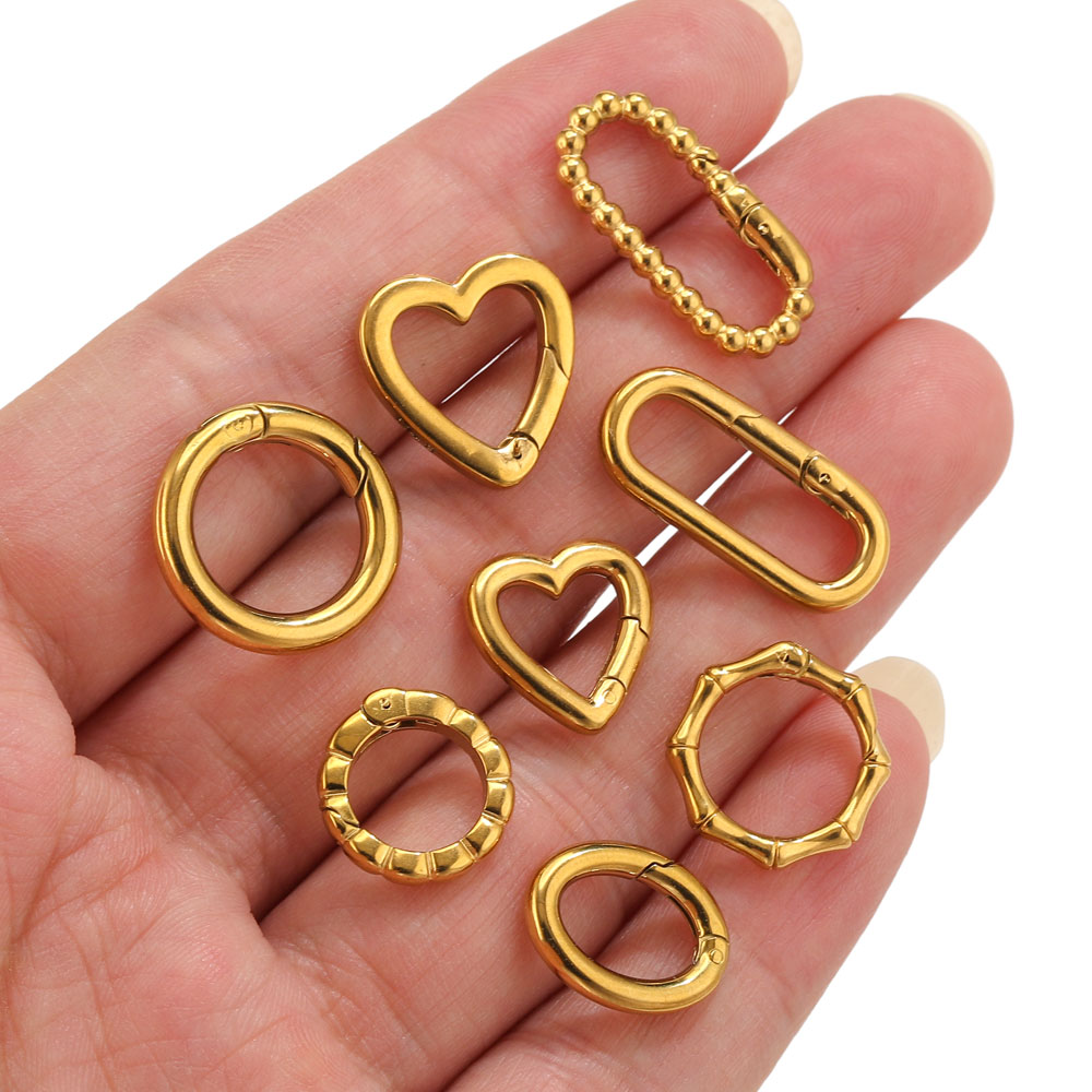 2pcs Stainless Steel Round Hea - огляд і ціна Circle Hook Set