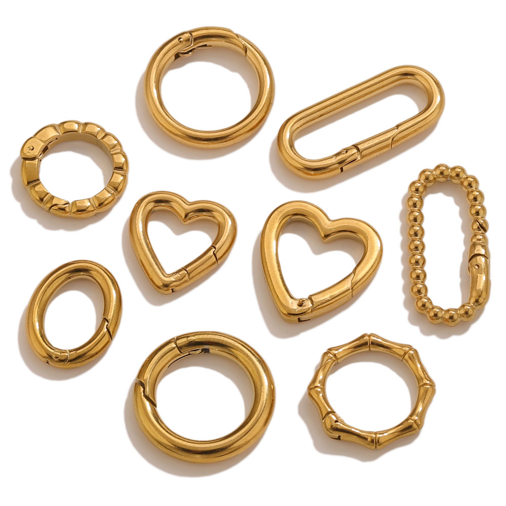 2pcs Stainless Steel Round Hea - огляд і ціна Circle Hook Set