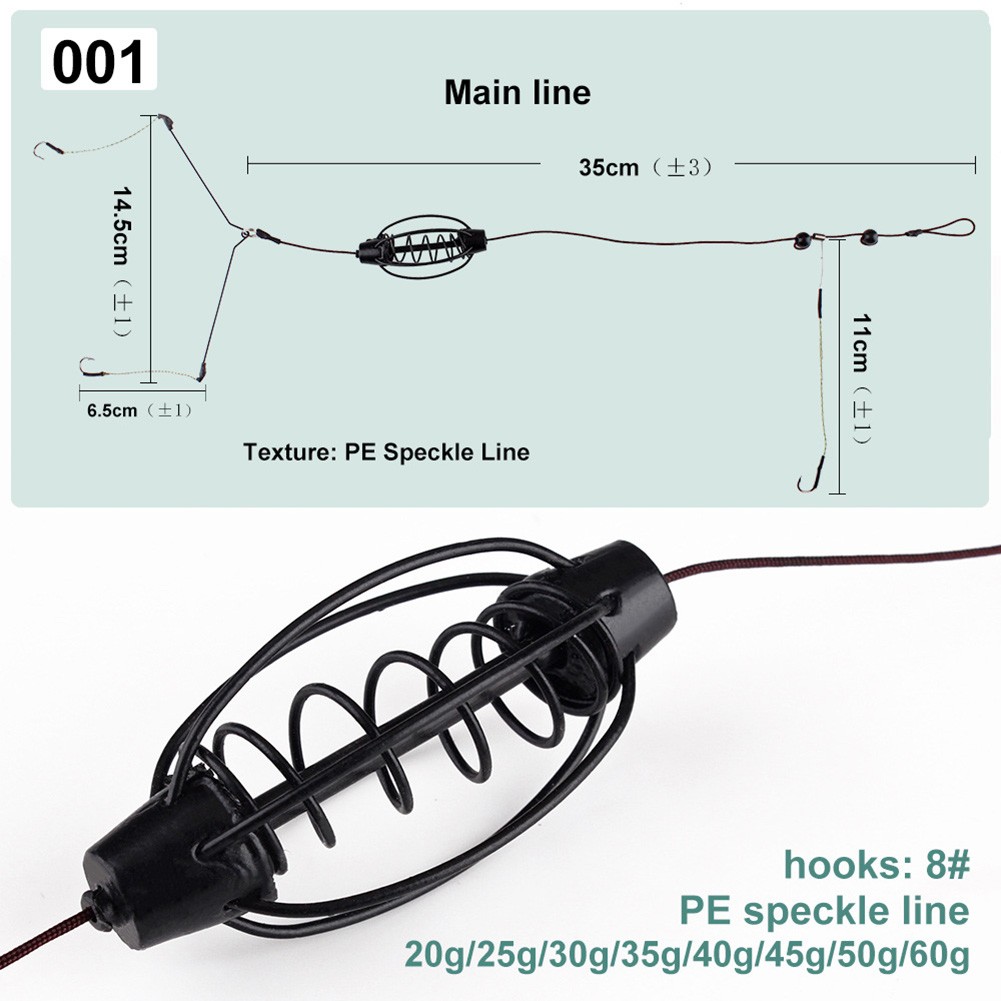 1PCS Carp Fishing Feeder Europ - огляд і ціна Fishing Equipment Line