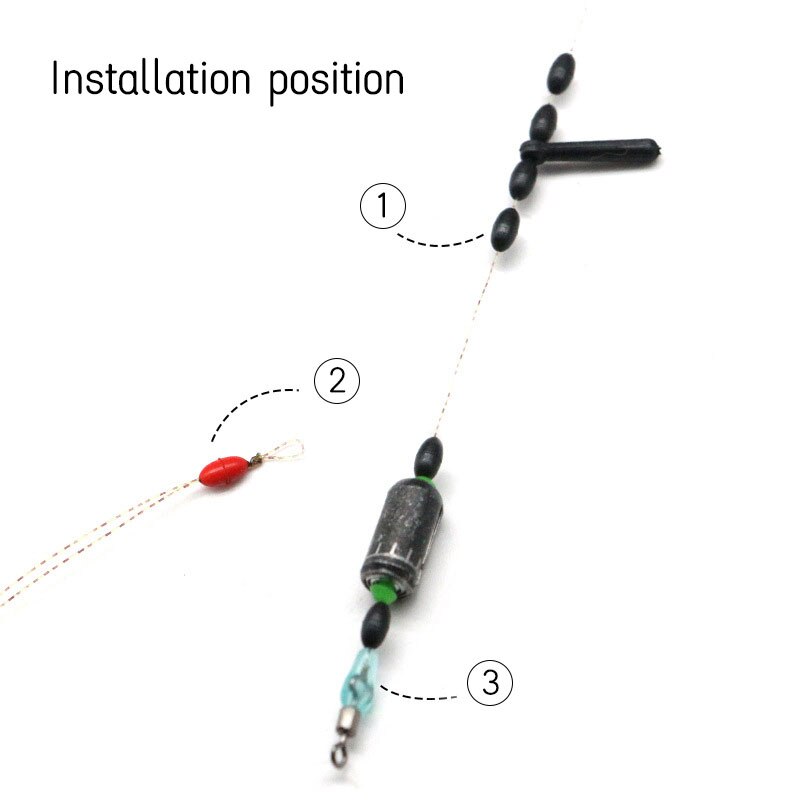 Fishing Rubber Bobber Beads St - огляд і ціна Fishing Equipment On Sale