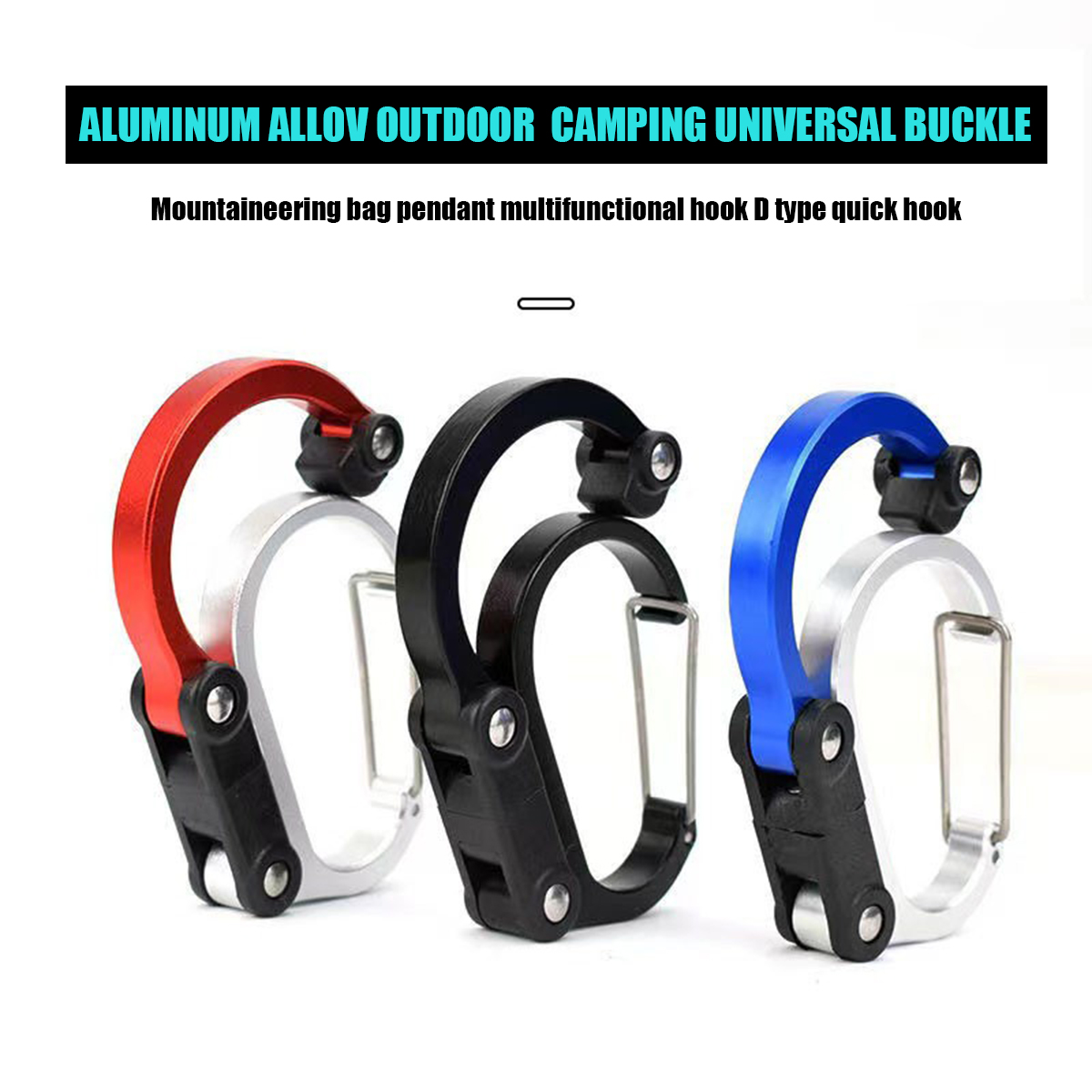 Dtype Hook Gear Clip Carabiner - огляд і ціна Fishing Equipment Basics
